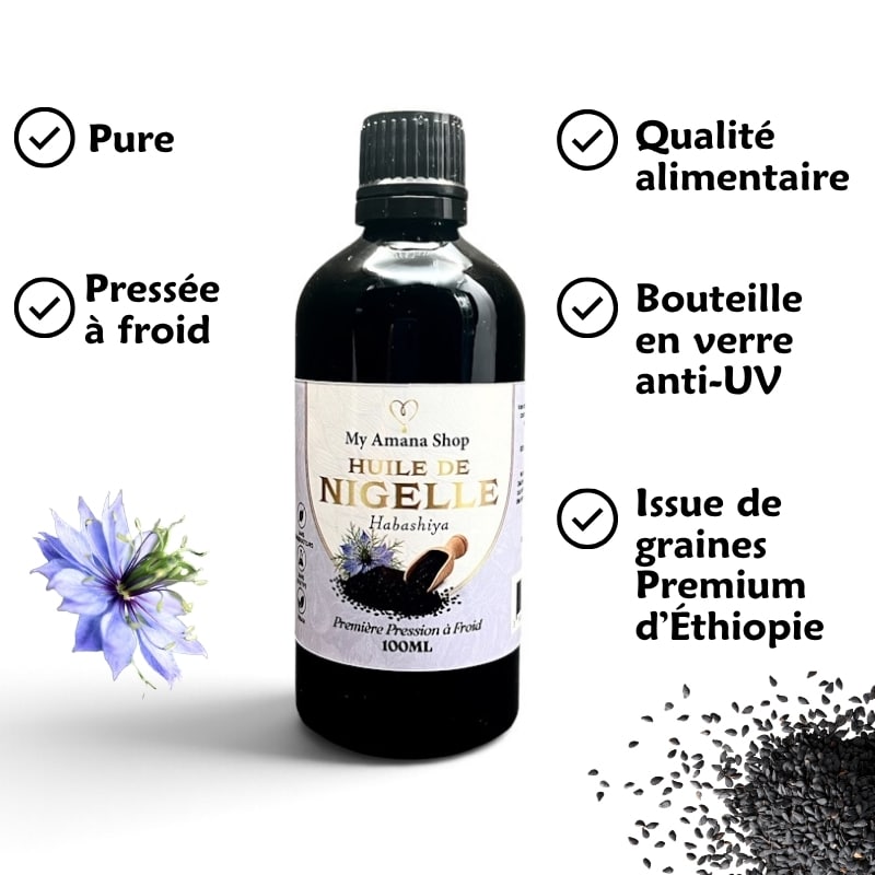 check list huile de nigelle