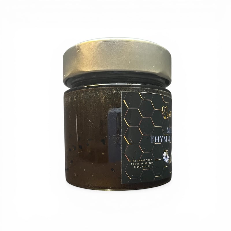 miel thym nigelle couleur
